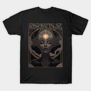 Oracle - Ancient Priestess of Prophecy Art Nouveau T-Shirt